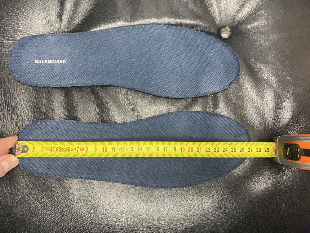 Balenciaga Track 1 - Dark Navy Monochrome - 40 (Authenticated)