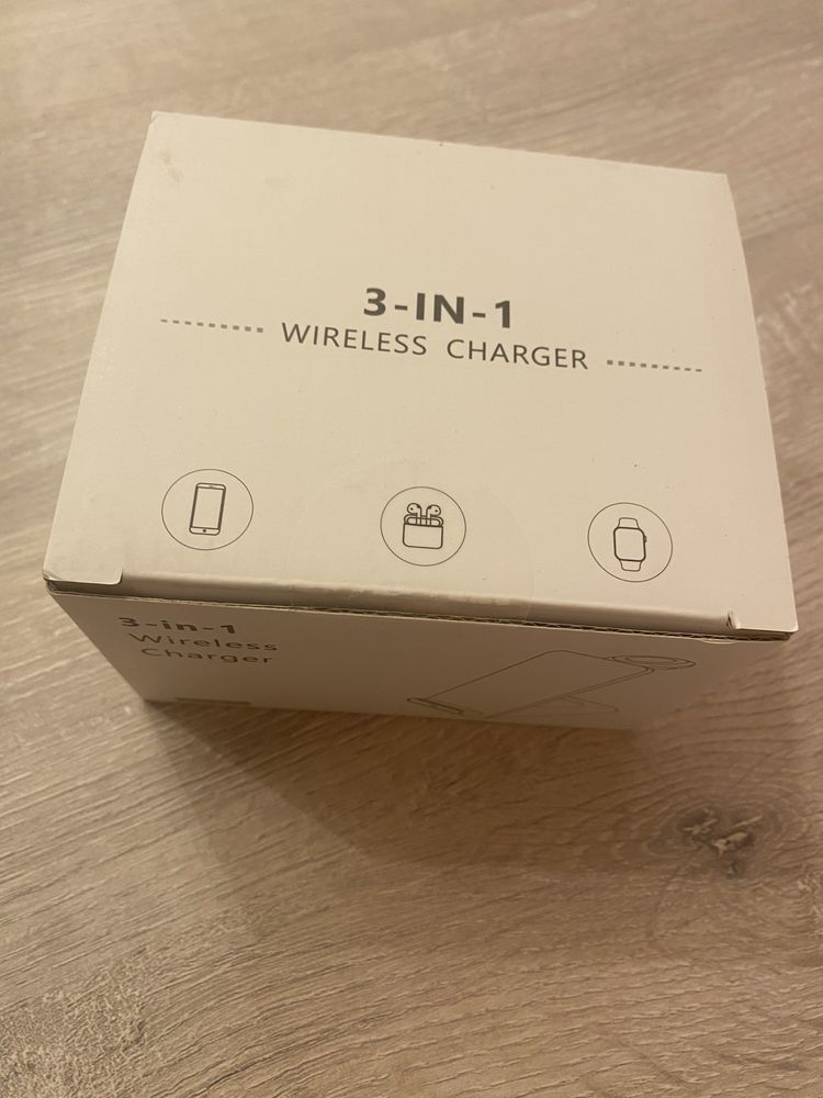 3-IN-1 wireless charger- incarcator wireless