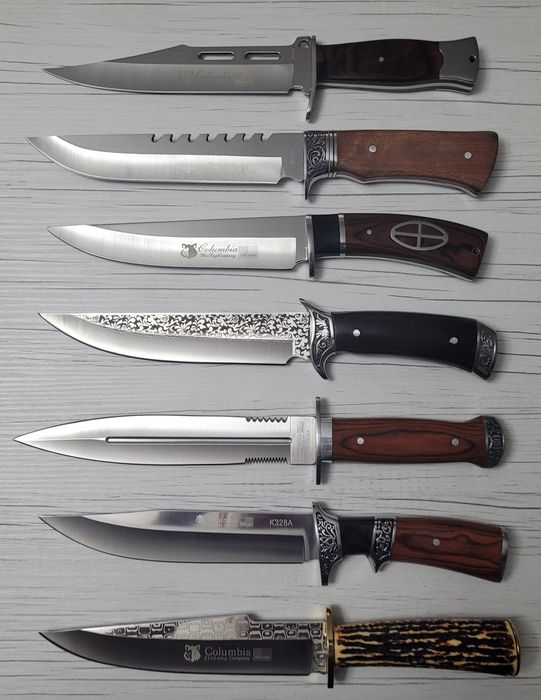 Cutit Vanatoare + Briceag / Survivor Columbia