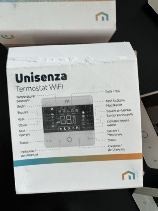 Modul comanda unisensa si termostate wifi