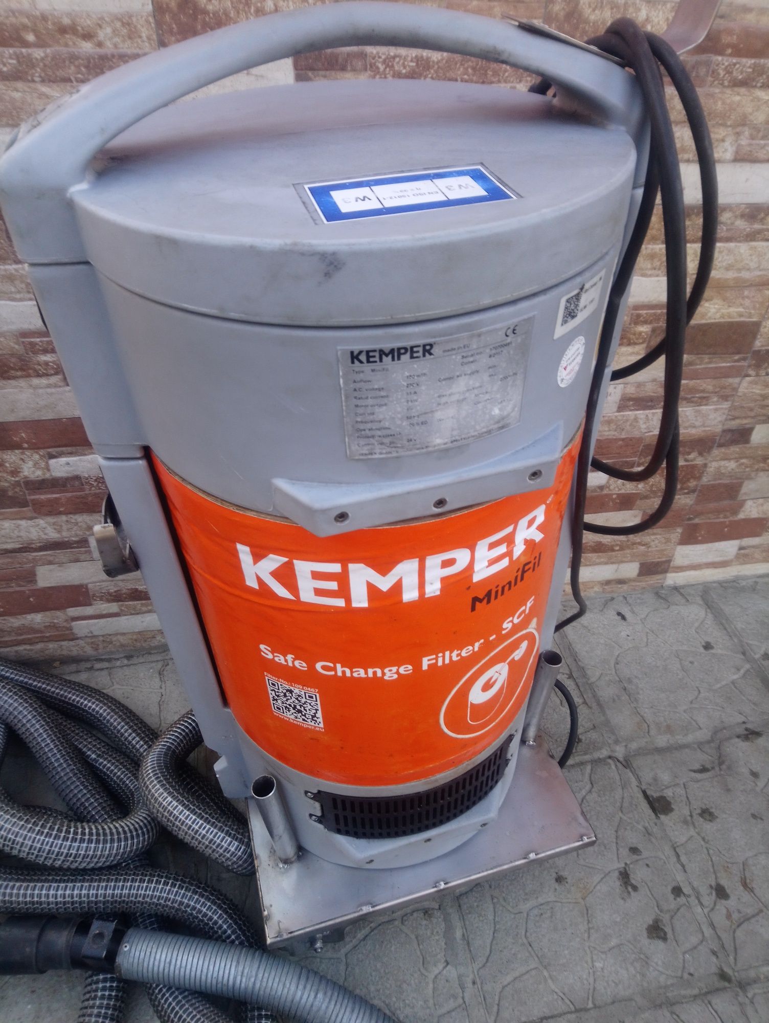 KEMPER Mini Fill Високовакумен Аспиратор за заварочен Дим
