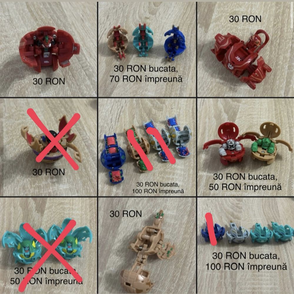 Bakugan autentici aduși din Canada