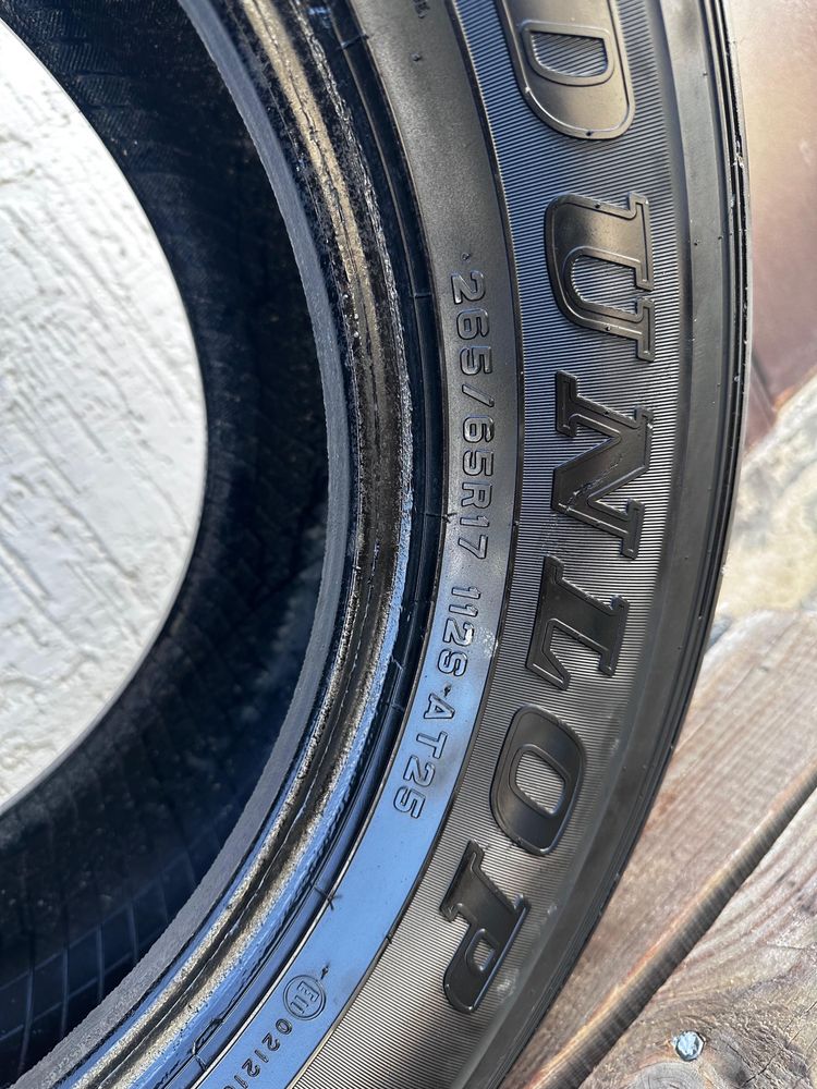 Б/у шины летние DUNLOP GRANDTREK 265/65 R17