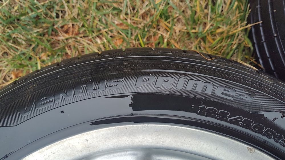 Jante R15 Dezent 5x100 ET38 cu Anvelope Hankook VP3 DOT 03/22