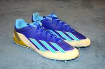 Ghete de fotbal albastre Adidas