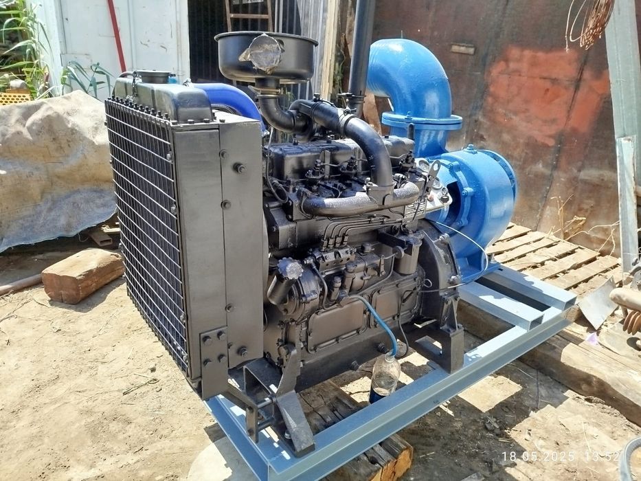 Насос СНП для полива, дизельная насосная станция.мотопомпа