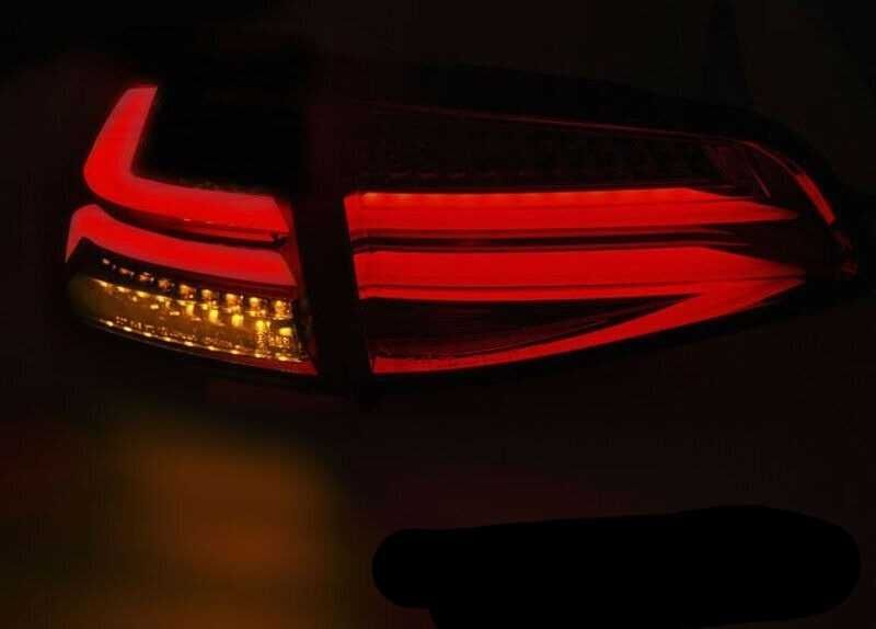 Лед стопове VW Golf 7 Тъмни Опушени Сиви LED Голф 7 Тунинг 2012-2017