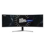 Monitor Curbat Gaming QLED VA Samsung Odyssey 49", Dual QHD, 120Hz