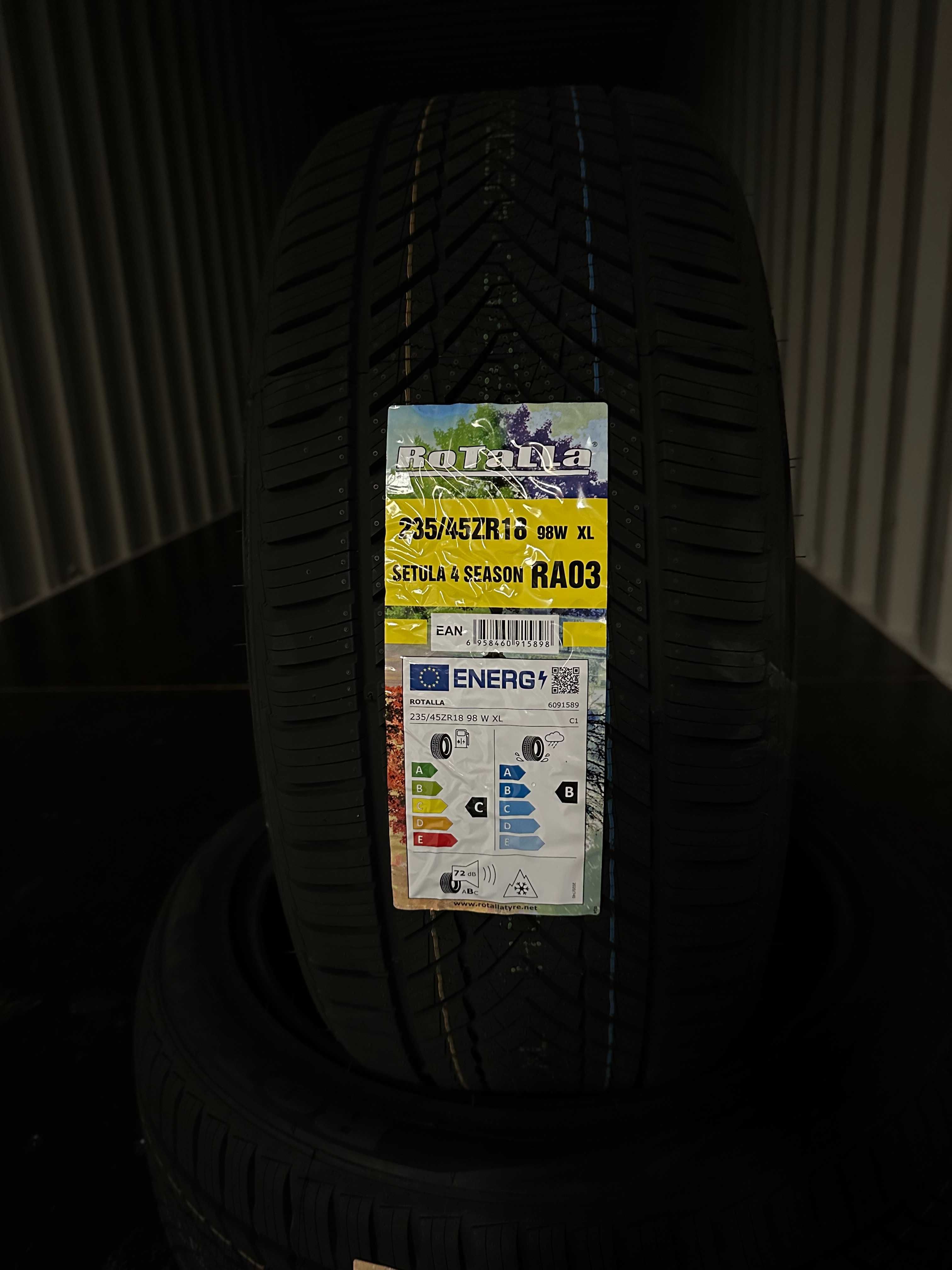 Нови всесезонни гуми ROTALLA SETULA 4 SEASON 235/45R18 98W XL НОВ DOT