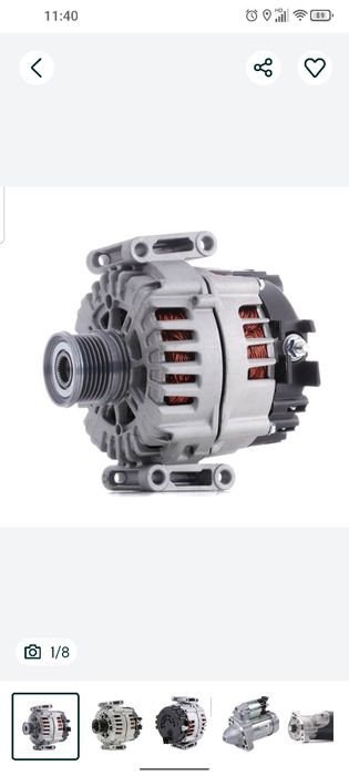 Alternator crafter recondiționat ca NOU