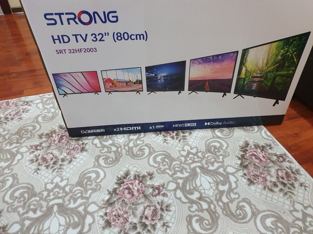 Телевизор STRONG  32чисто нов с гаранция 2г.