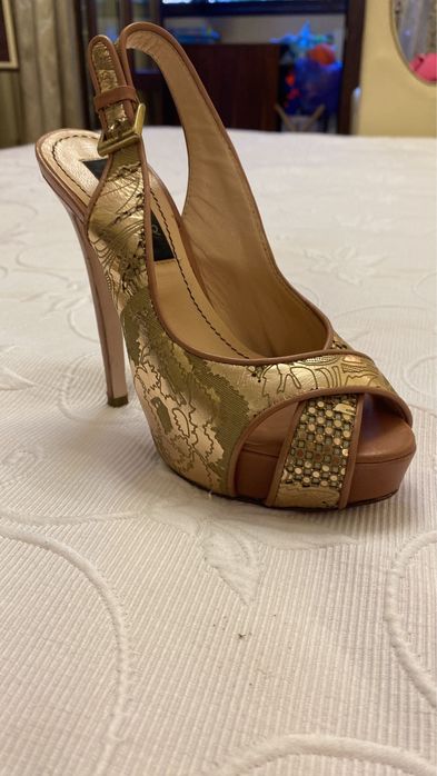 Sandale Musette aurii