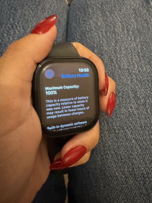 Apple Watch S10 46mm Aluminium Case S/M with Sport Band