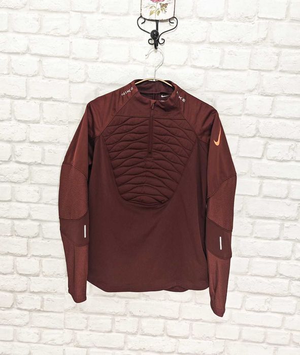 NIKE Therma fit Оригинална дамска спортна фланелка размер М