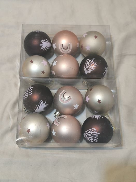 Globuri /ornamente pentru brad/ Crăciun (162 buc)