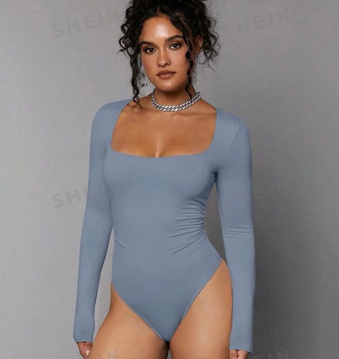 Bluza top Shein cu maneca lunga NOU CU ETICHETA