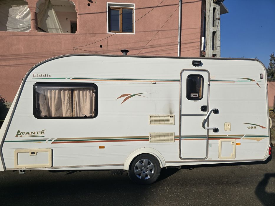 Rulota Elddis,Cort,Panou solar,Mouver