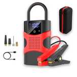 Starter auto portabil, 12000mAh pornire auto,  powerbank, compresor