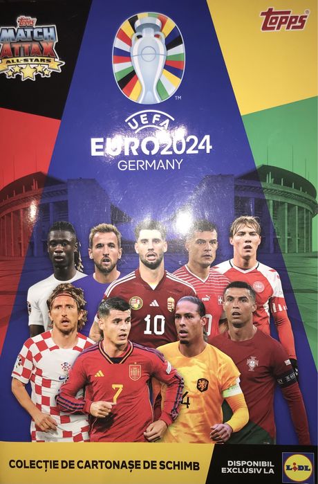 Cartonase fotbalisti - Match Attax - Euro 2024 - LIDL - schimb/vanzare