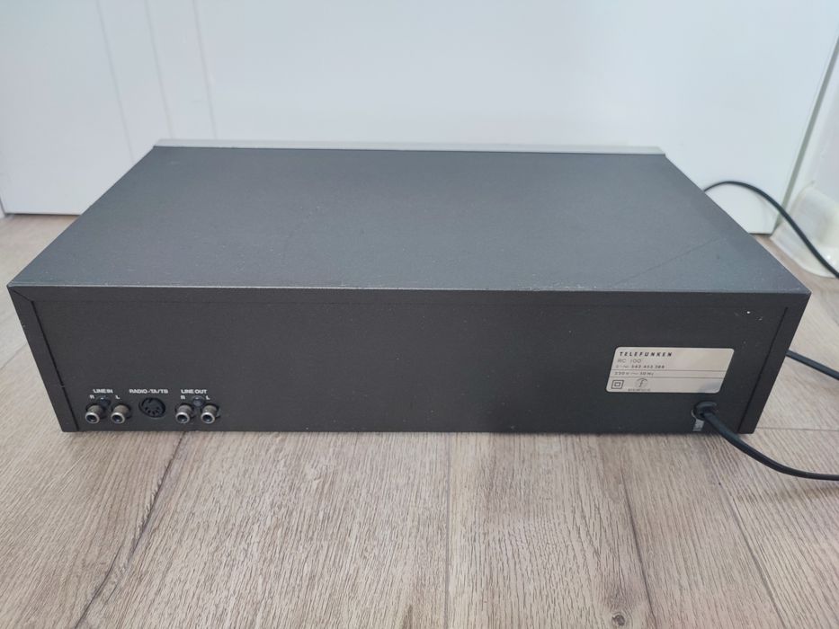 Deck Telefunken RC 100 cassette recorder tape