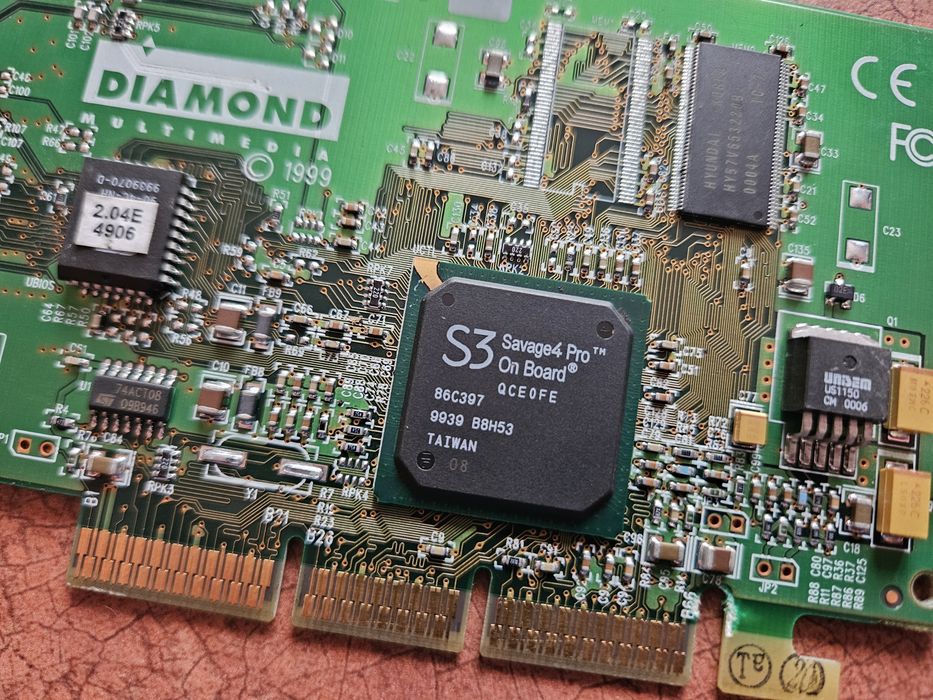 Placa video retro AGP2x Diamond Stealth III S520 8MB