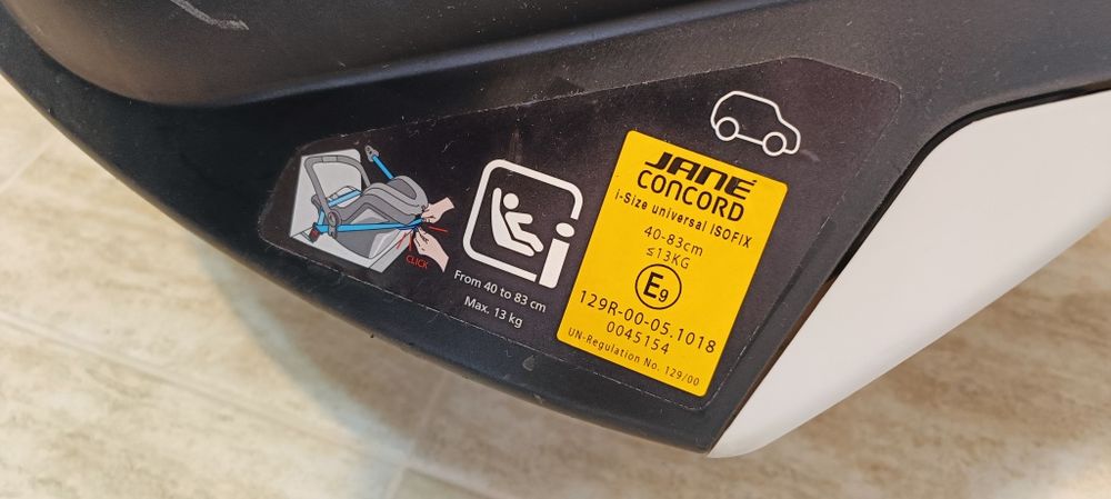Scoica auto cu isofix+ baza isofix Jane comfi Koos Isize R1