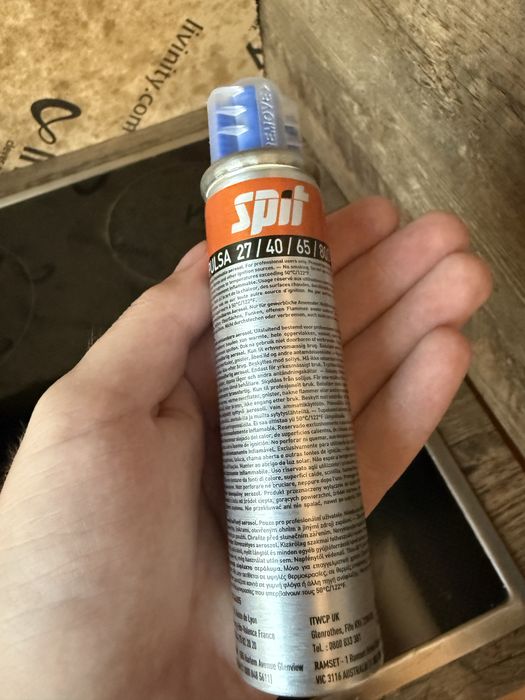 Пирони за бетон машини + газ