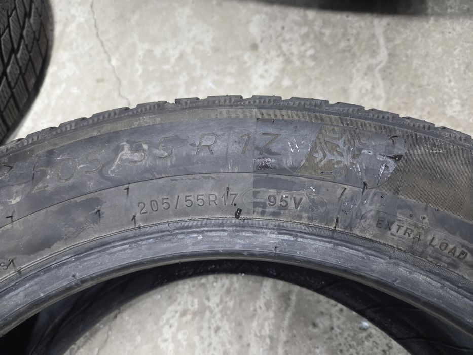 Set 2 anvelope SH iarna Michelin 205/55/17 dot 2024