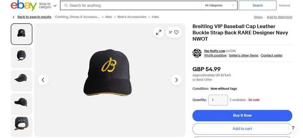 Sapca Breitling - de colectie