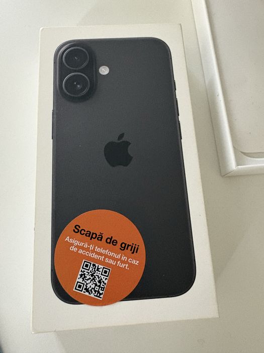 iphone 16 128G black nou!
