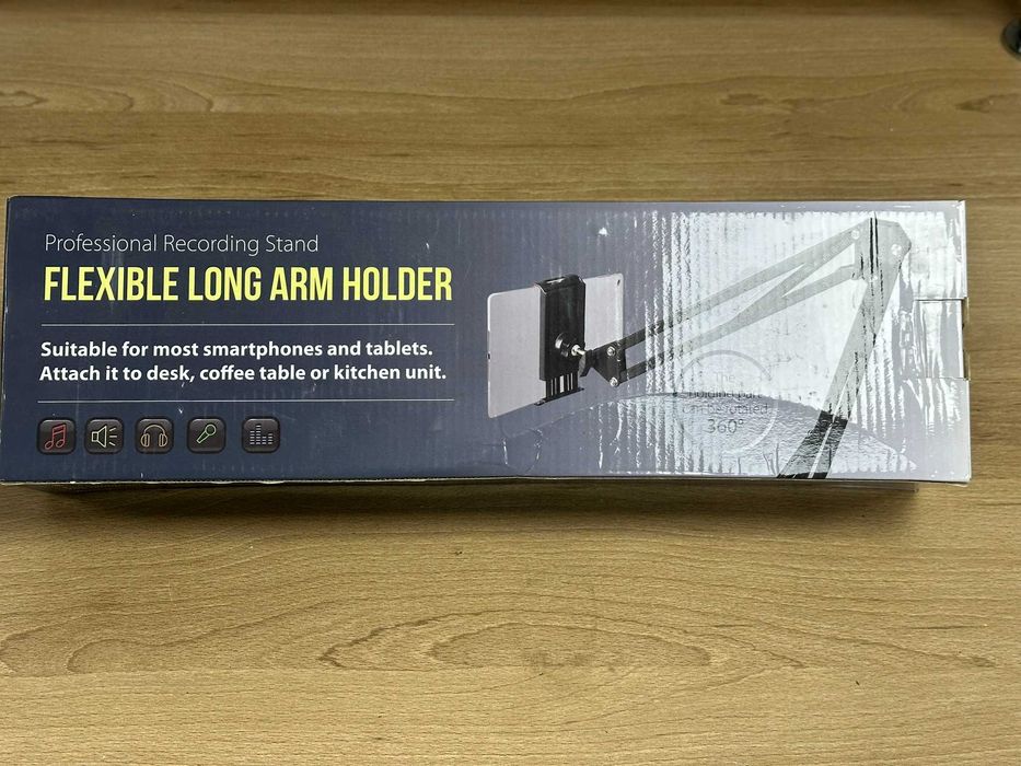 Suport de tabletă de fier cu braț lung rotativ 360 profesionala