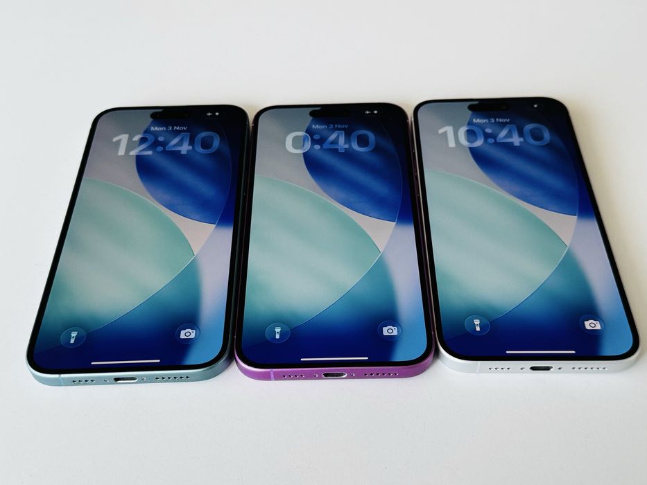 Iphone 16 Plus 128GB White Green Pink Гаранция 6 месеца