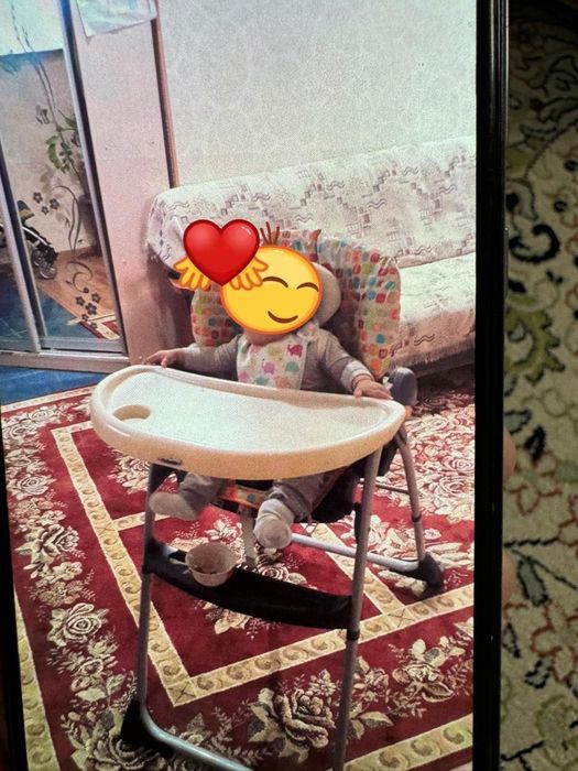 Стульчик chicco в отличном состоянии