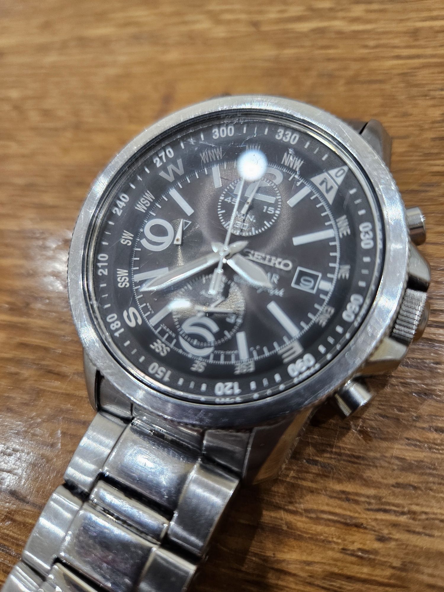 Ceas solar Seiko