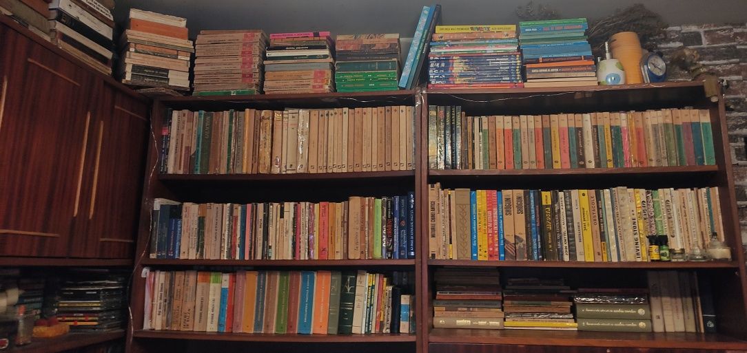 Biblioteca cu cărți