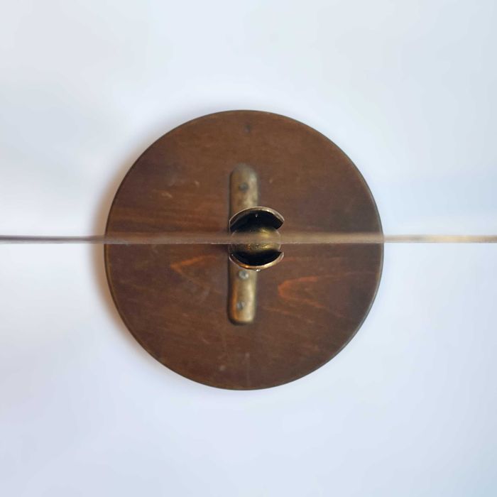 Винтидж ръчно изработен стробоскоп диск училищен прибор, 19ти–20ти век