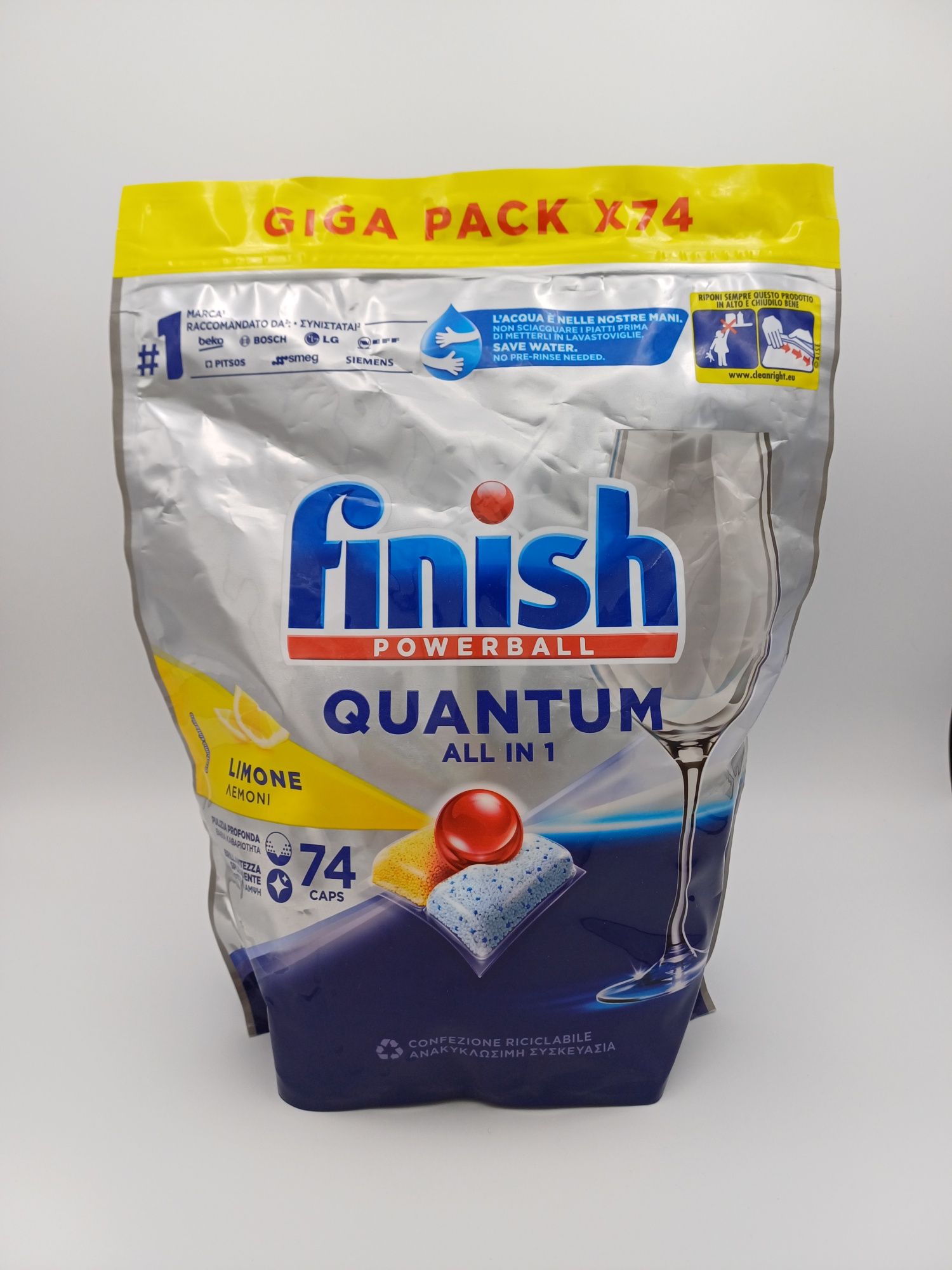 Finish Quantum All In 1, 74 capsule