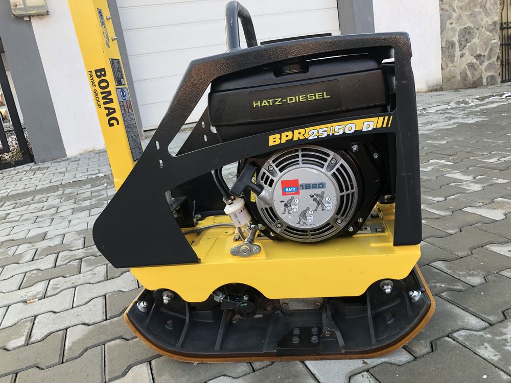 Placa Compactoare Bomag BP. 25/50 D de 155 kg Fabricatie 2020