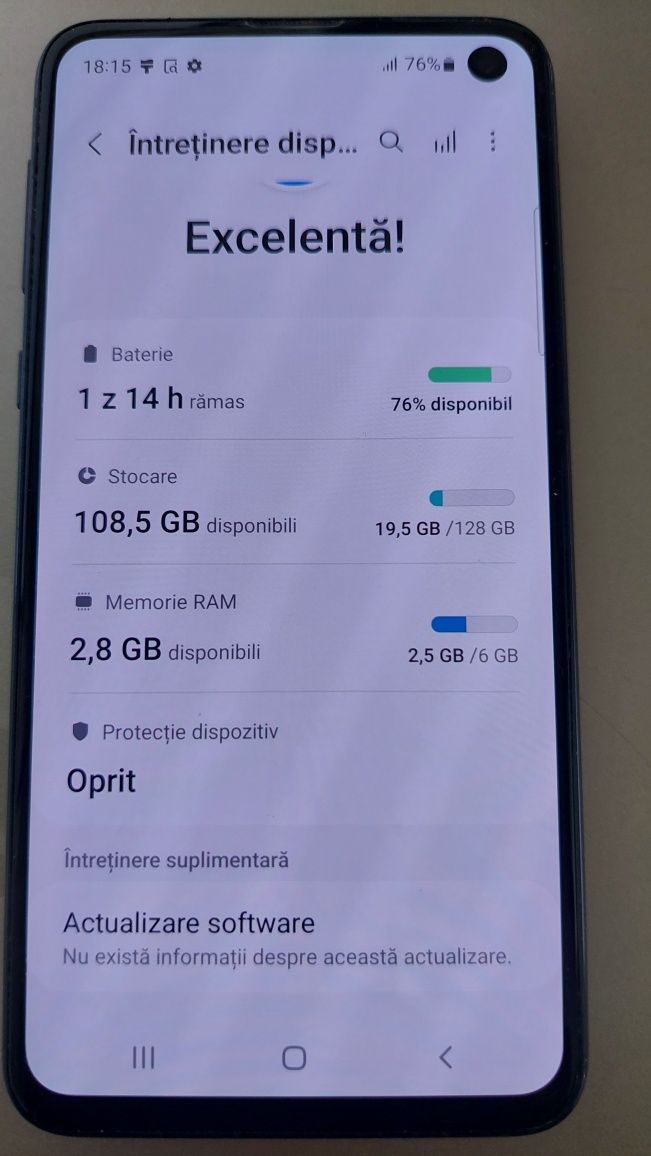 Samsung Galaxy S10e 128Gb/6Gb ram