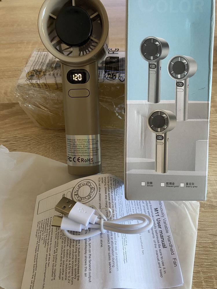 Нови мобилни  вентилатори с USB зареждане
