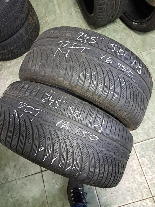 2 anvelope 245/50 R18 Michelin runflat