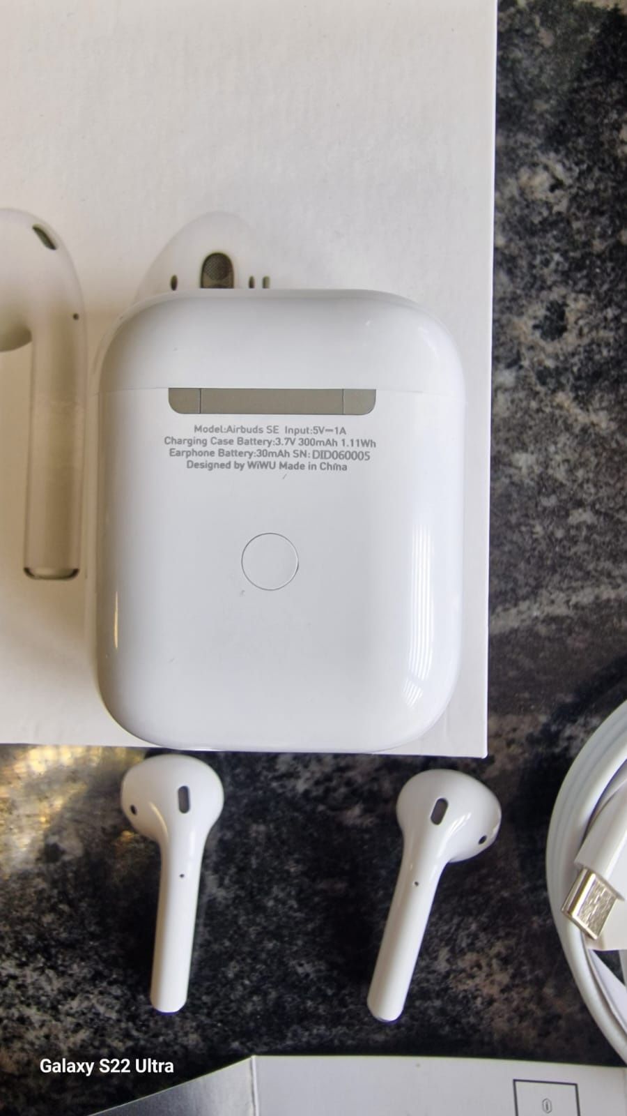 Căști wireless La Jumate de pret WiWU Airbuds SE. 
Acestea sunt o alte