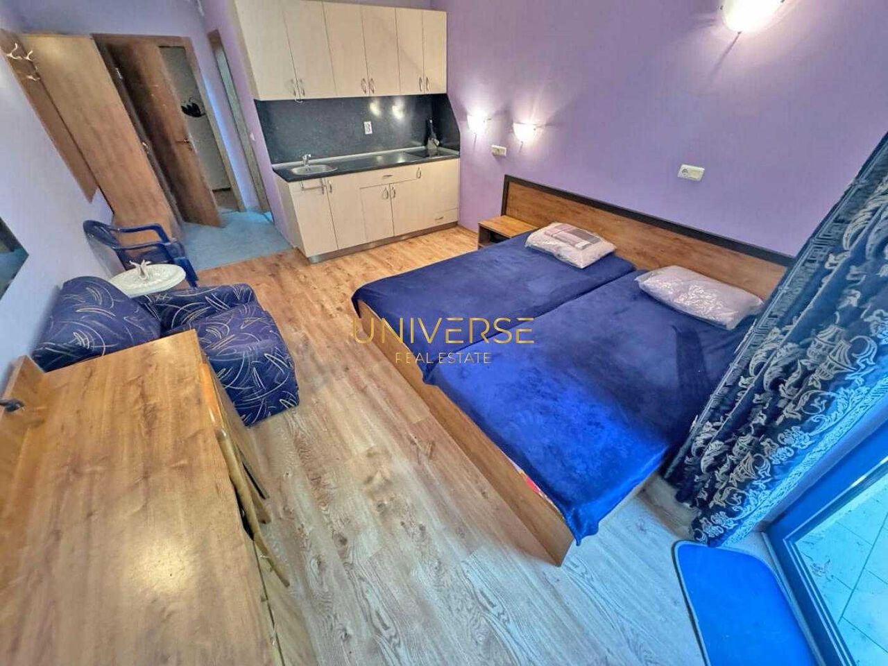 Продава се Едностаен апартамент в к.к. Слънчев бряг - 37 кв.м за 1230 €/кв.м - Снимка #1