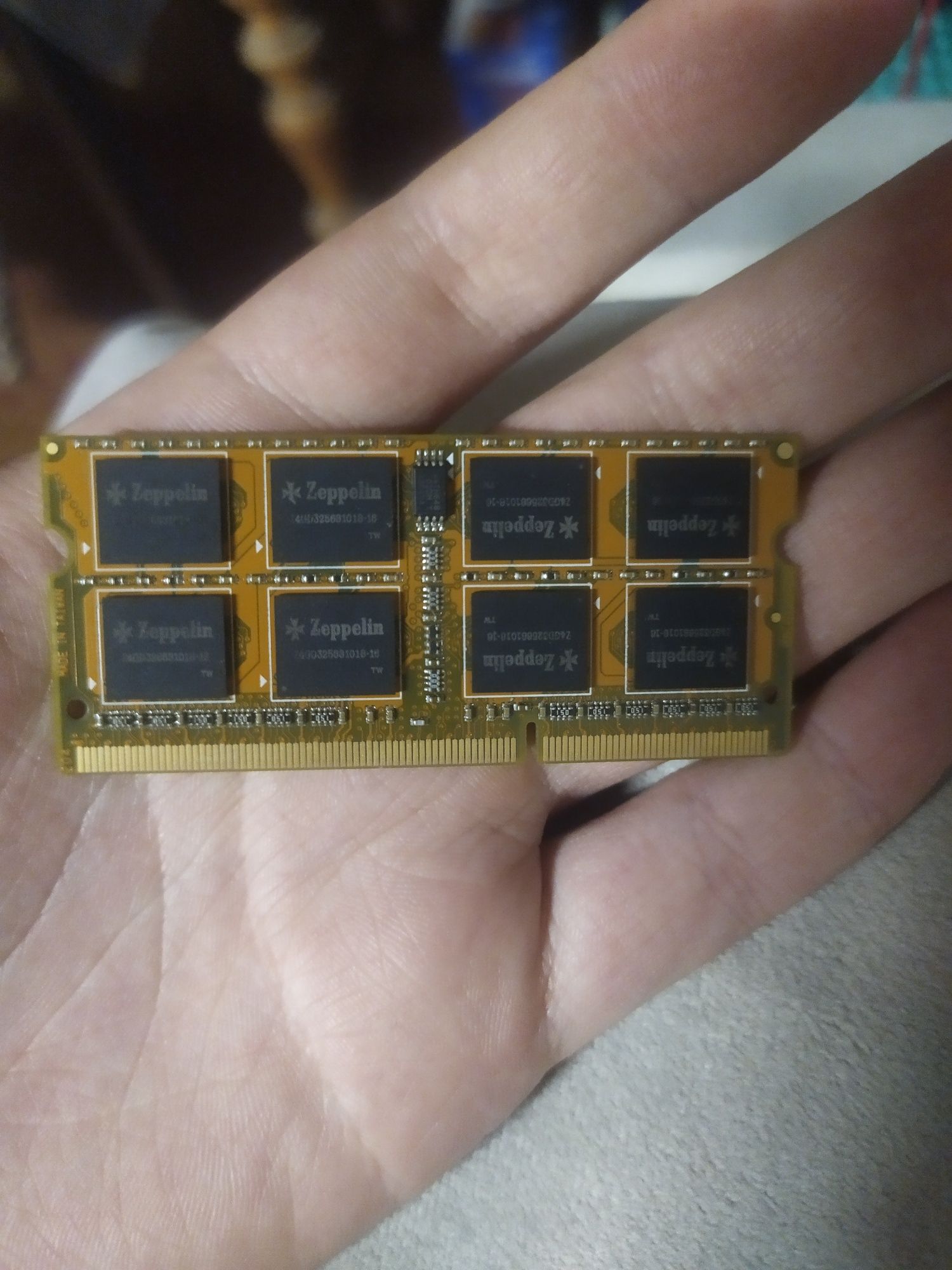 Оперативная память DDR3 для ноутбука 1600мгц