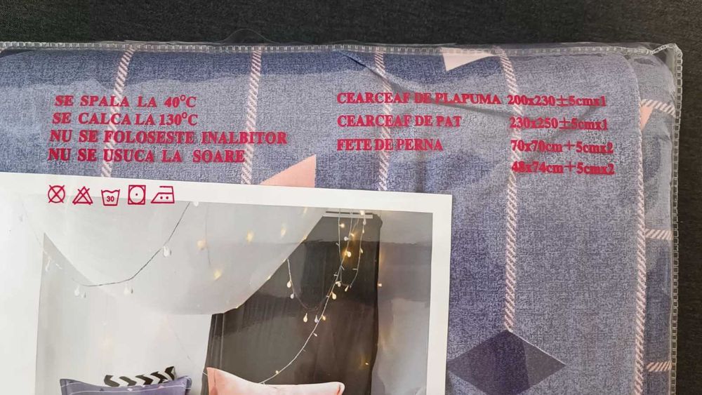 Lenjerie de pat - 6 piese