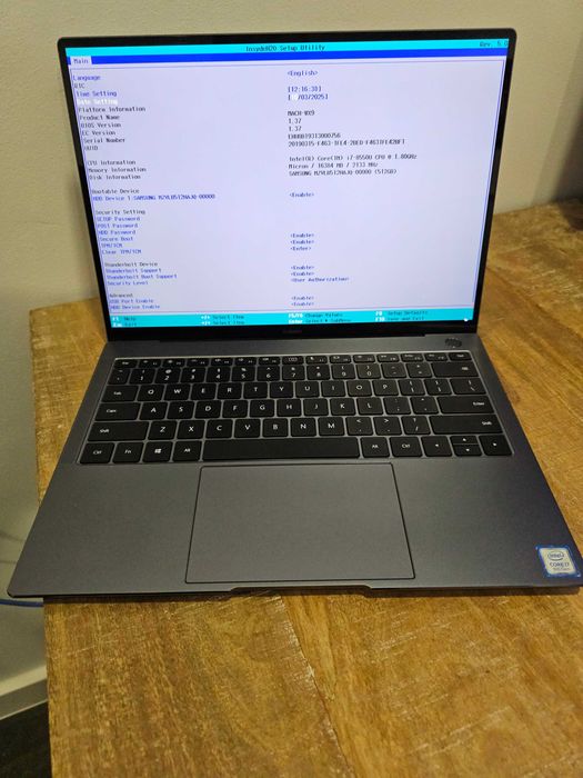 Лаптоп Huawei MateBook X PRO MACH-WX9