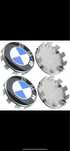 Capace roti jante aliaj BMW seria 1 2 3 4 5 6 7 68mm e60 E90 f10 X3 X5