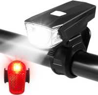 dsfen USB акумулаторни LED велосипедни светлини за нощно каране