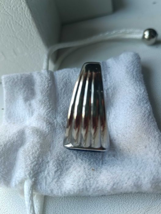 Inel barbati otel inox cu piatra lapis lazuli