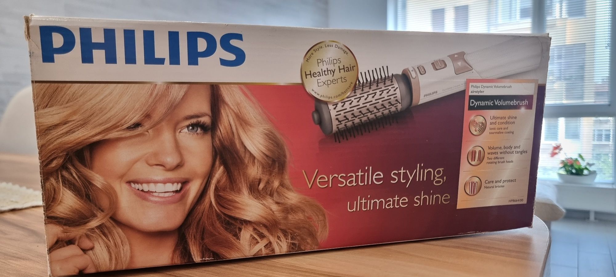 Електрическа четка за изправяне на косата  на Philips